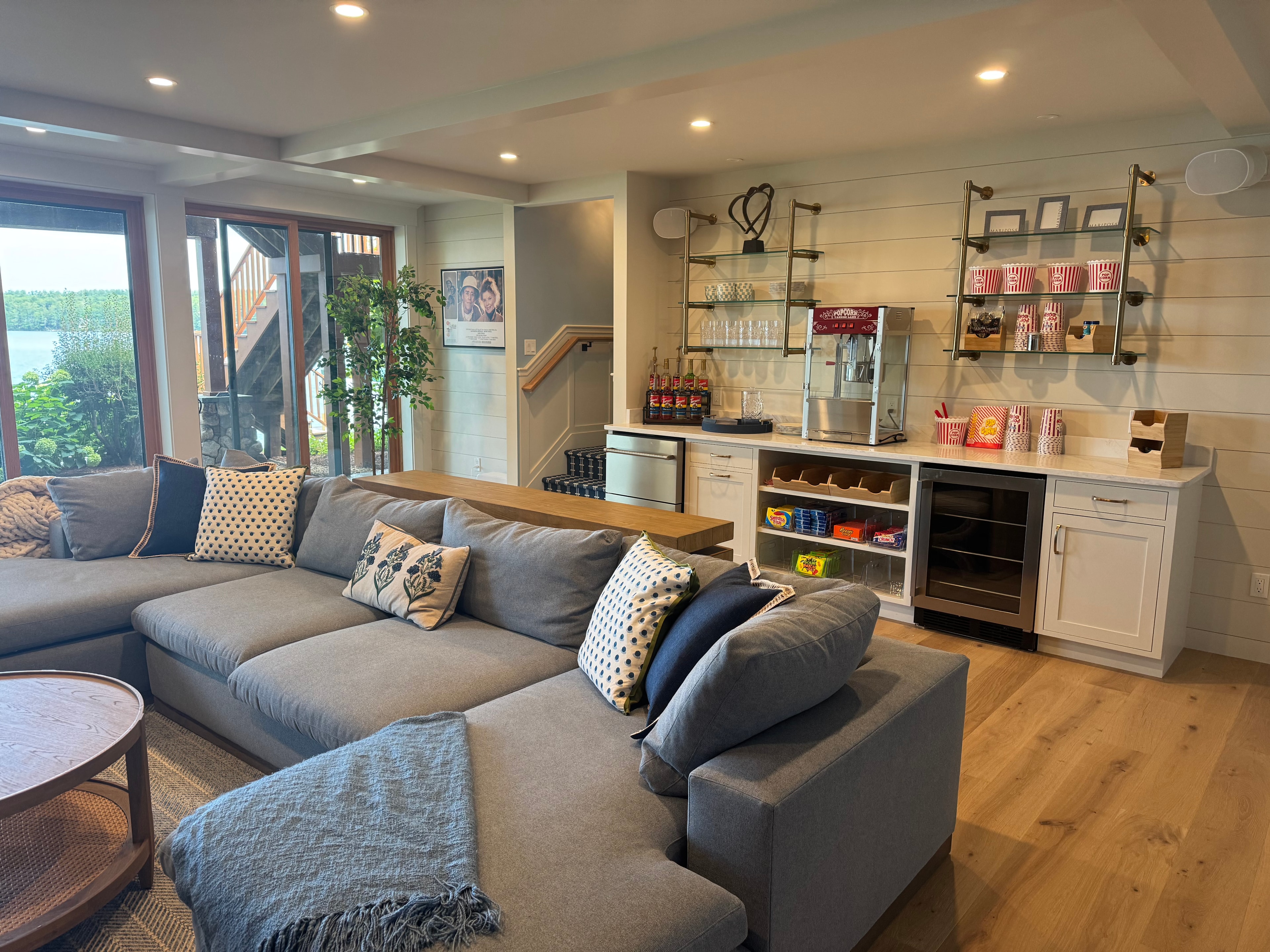 Lakeside Basement Renovation