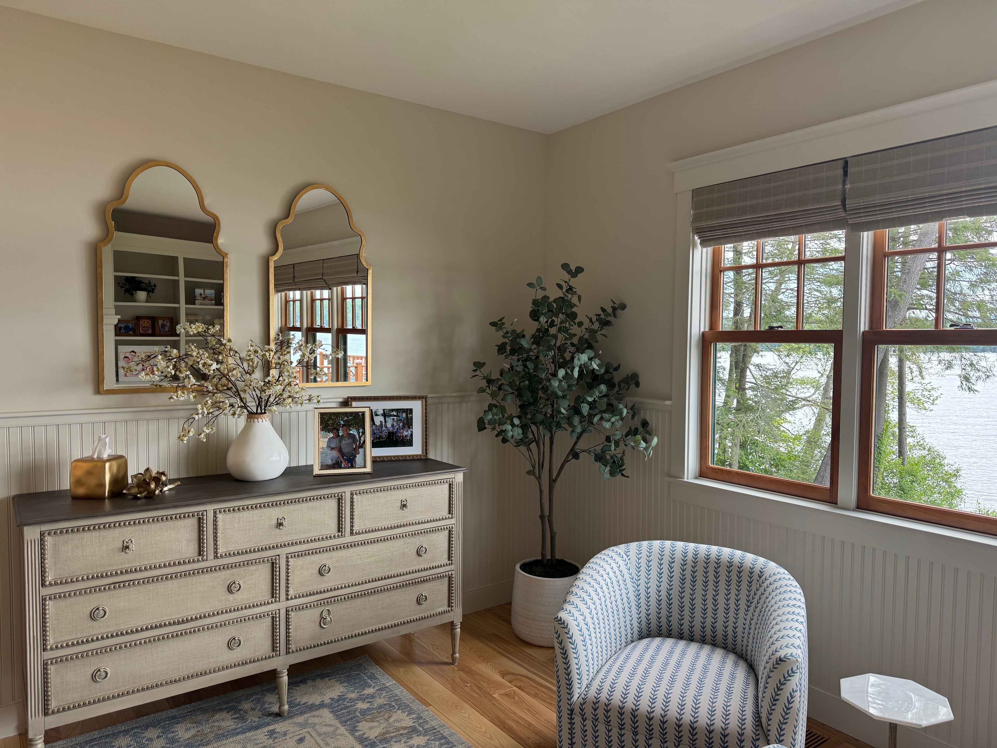 Lakeside Bedroom Vignette