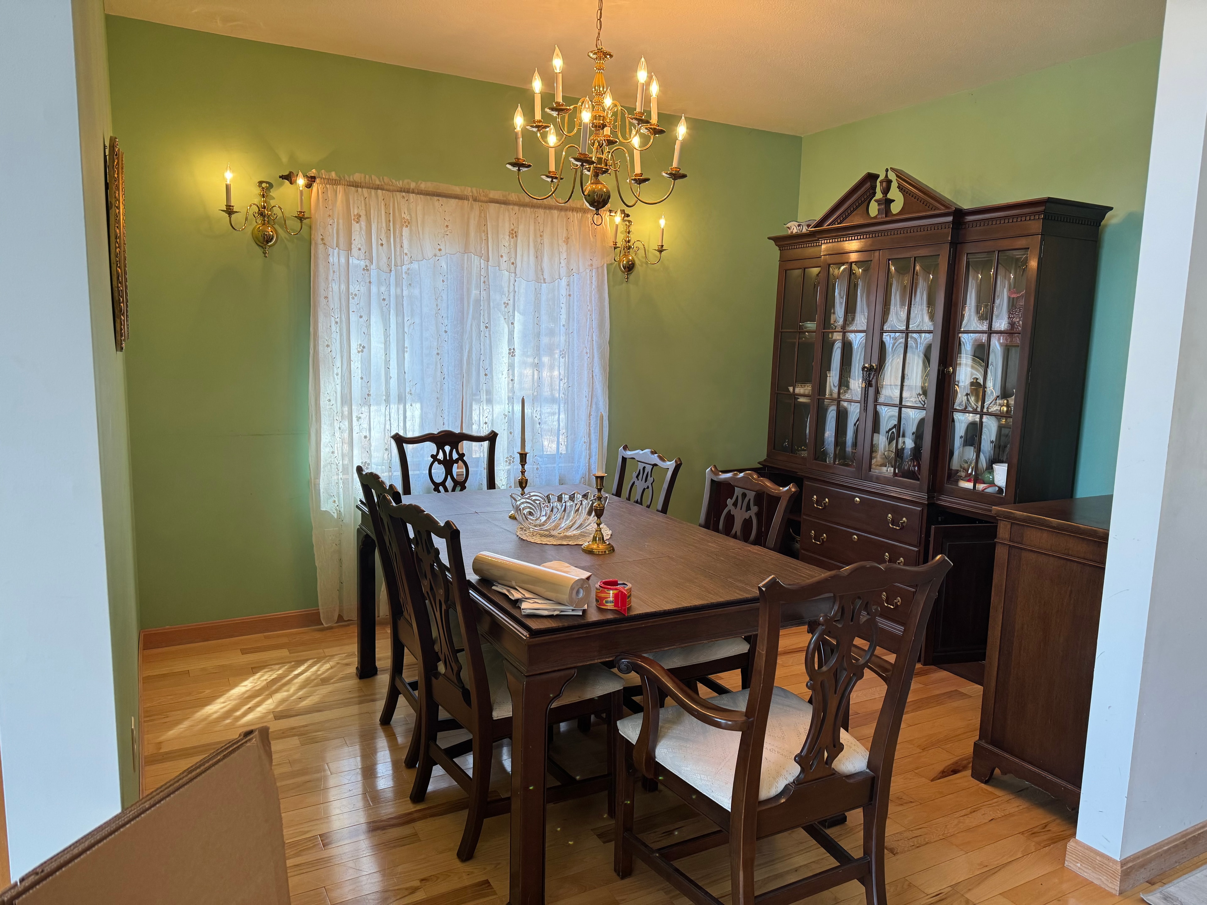 Open Living Space after staging