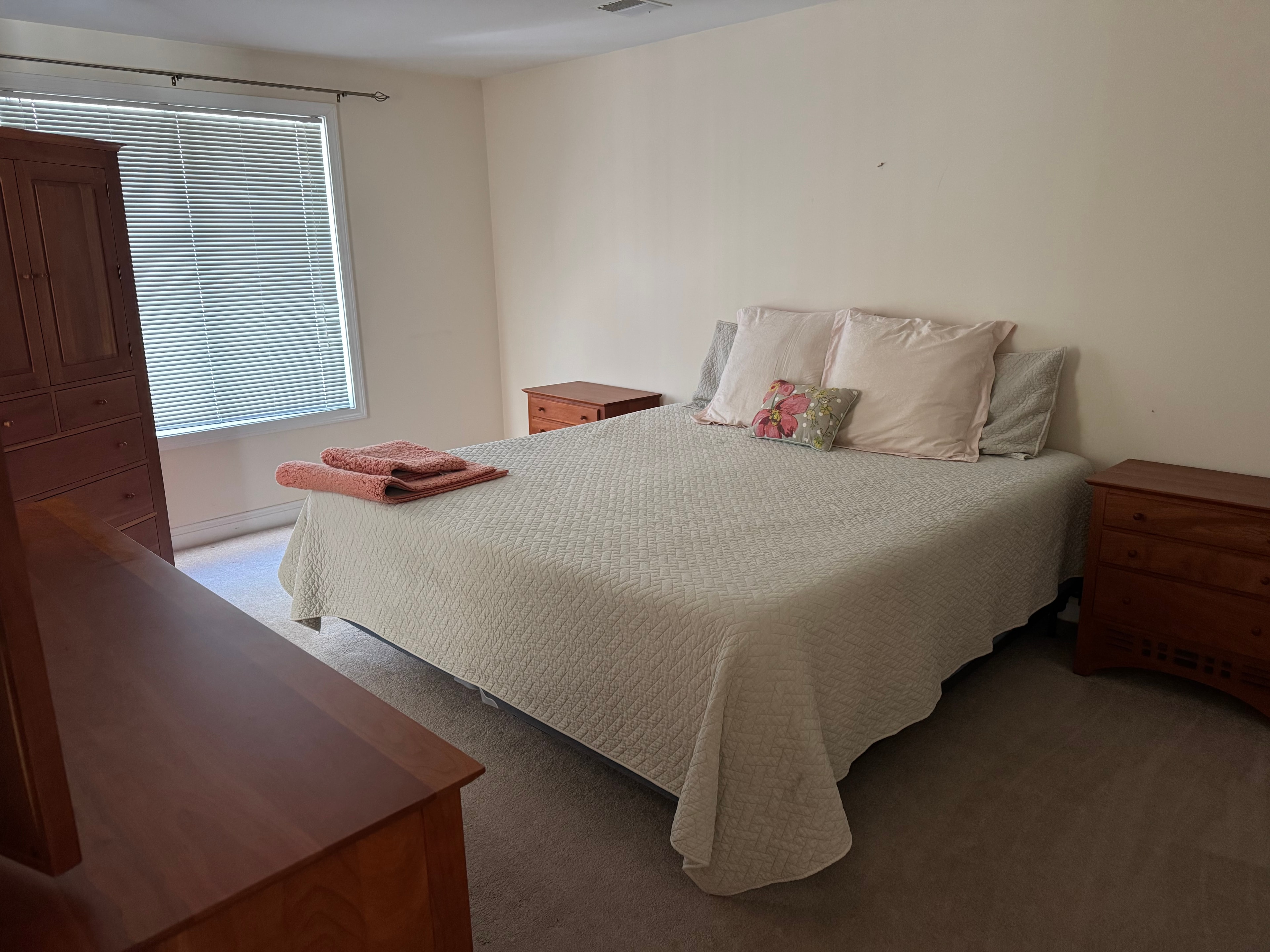 Master Bedroom before staging